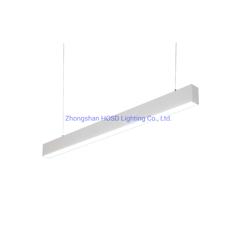 20W 1.2m Indoor Ceiling Surface Mounted Pendant Aluminum Profile Linkable SMD Cove Rigid LED Linear Light for Office Gmy Chain Strip Lighting Fixture