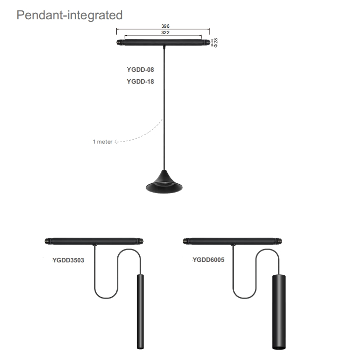 48V Super Slim Surface Magnet Track Linear Ceiling Pendant Lamp LED Magnetic Track Light