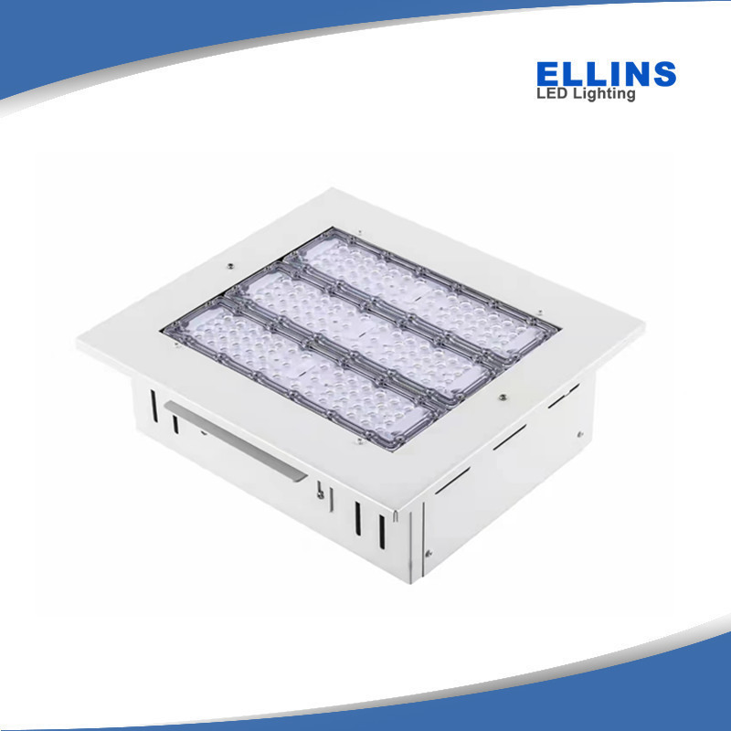 IP65 Petrol Gas Station Recessed LED Canopy Light 5 Years Warranty