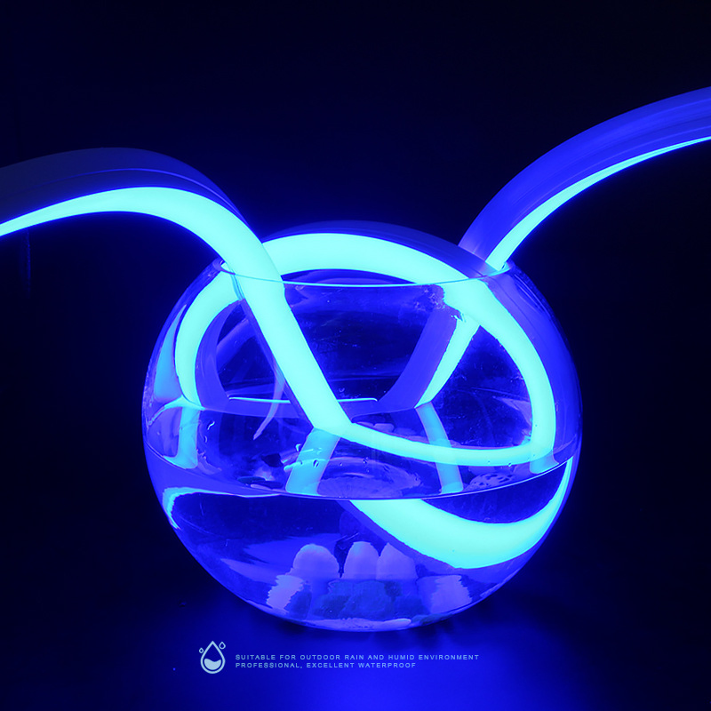 Pure Silicone 6mm 8mm 12mm Split Separate Silicone Neon Strip 12V Silicone LED Neon Tube Neon Lights