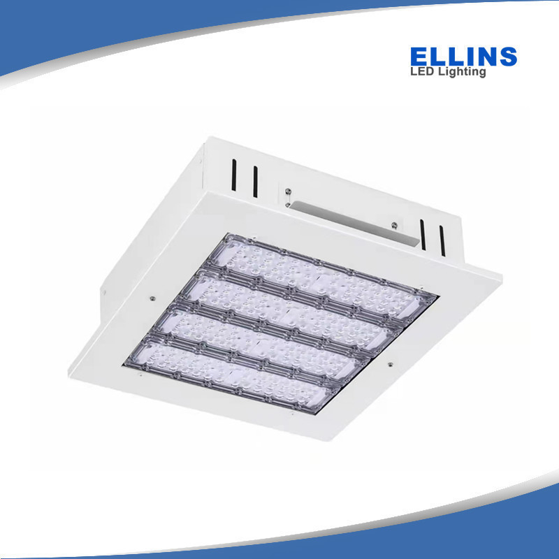 IP65 Petrol Gas Station Recessed LED Canopy Light 5 Years Warranty