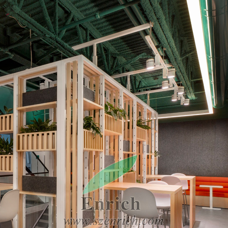 Long Running Suspended LED Linear Light with Seamless Connection for Office Lighting