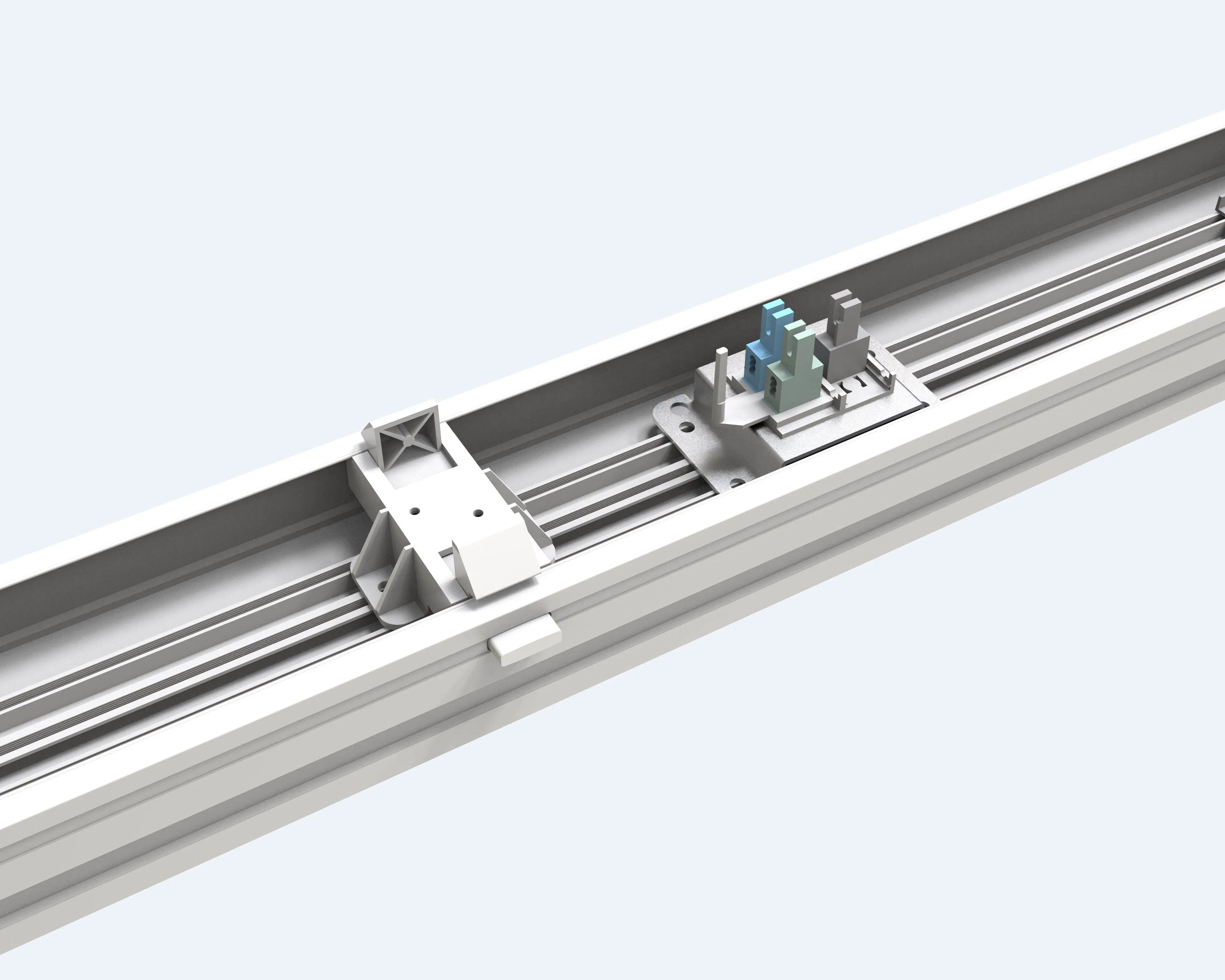 Supermarket Warehouse Trunking Line Linkable LED Track Linear Lights LED Shoplight