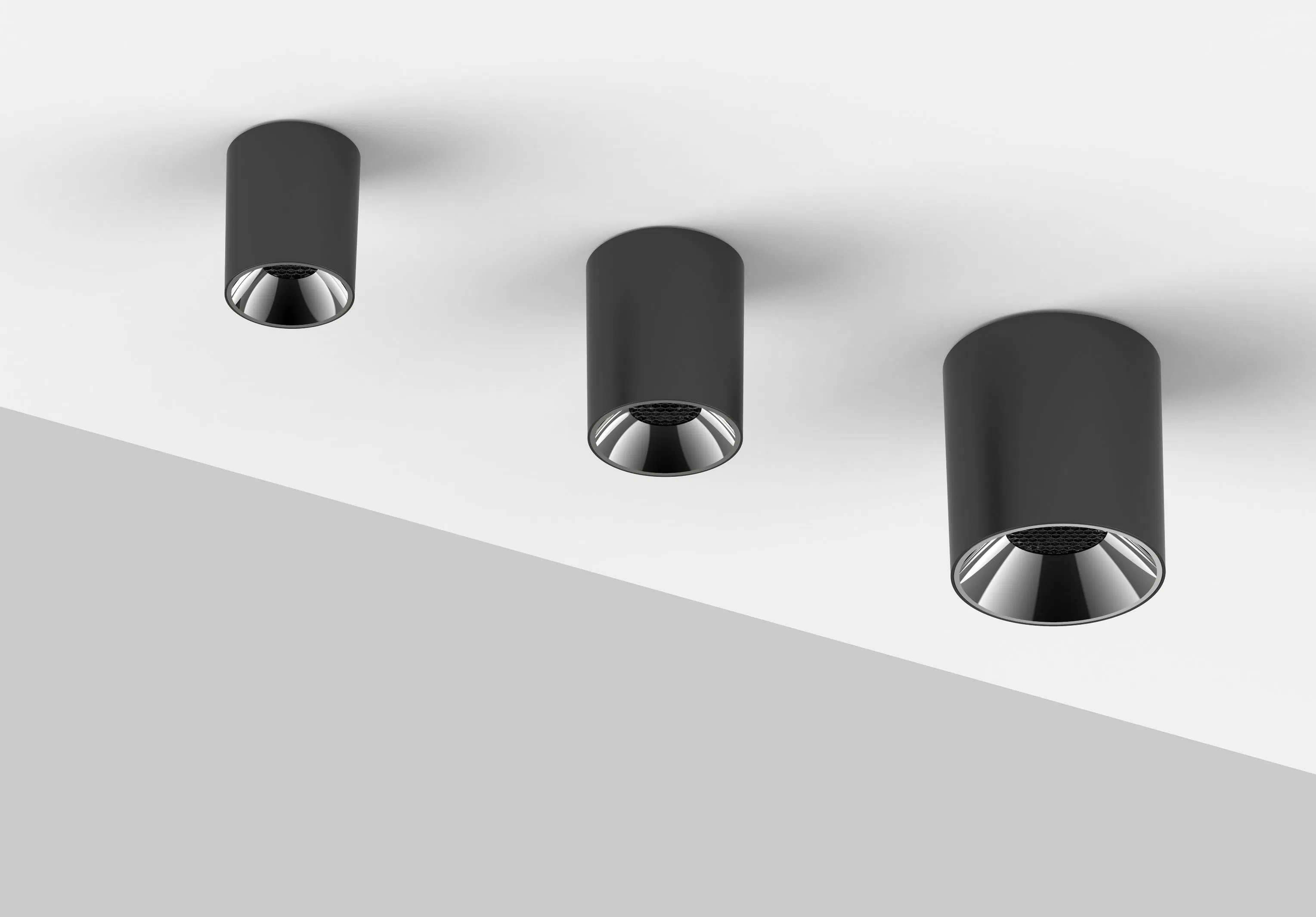 Indoor Commercial Residential Lighting Surface Mounted LED Downlight 10W 15W 25W 30W