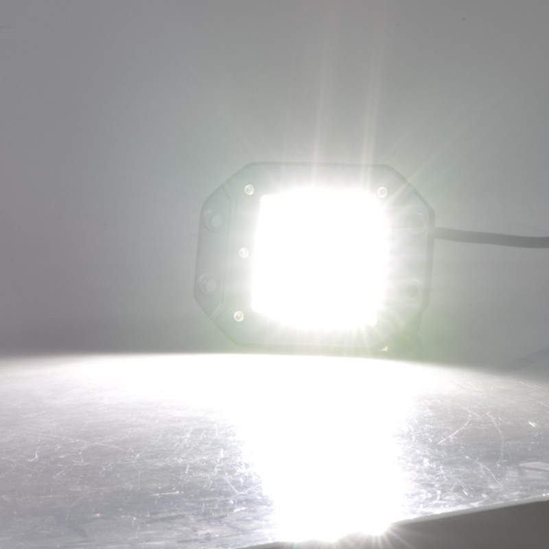 5" 24W Flush Mount LED Offroad Driving Work Light for Car Truck