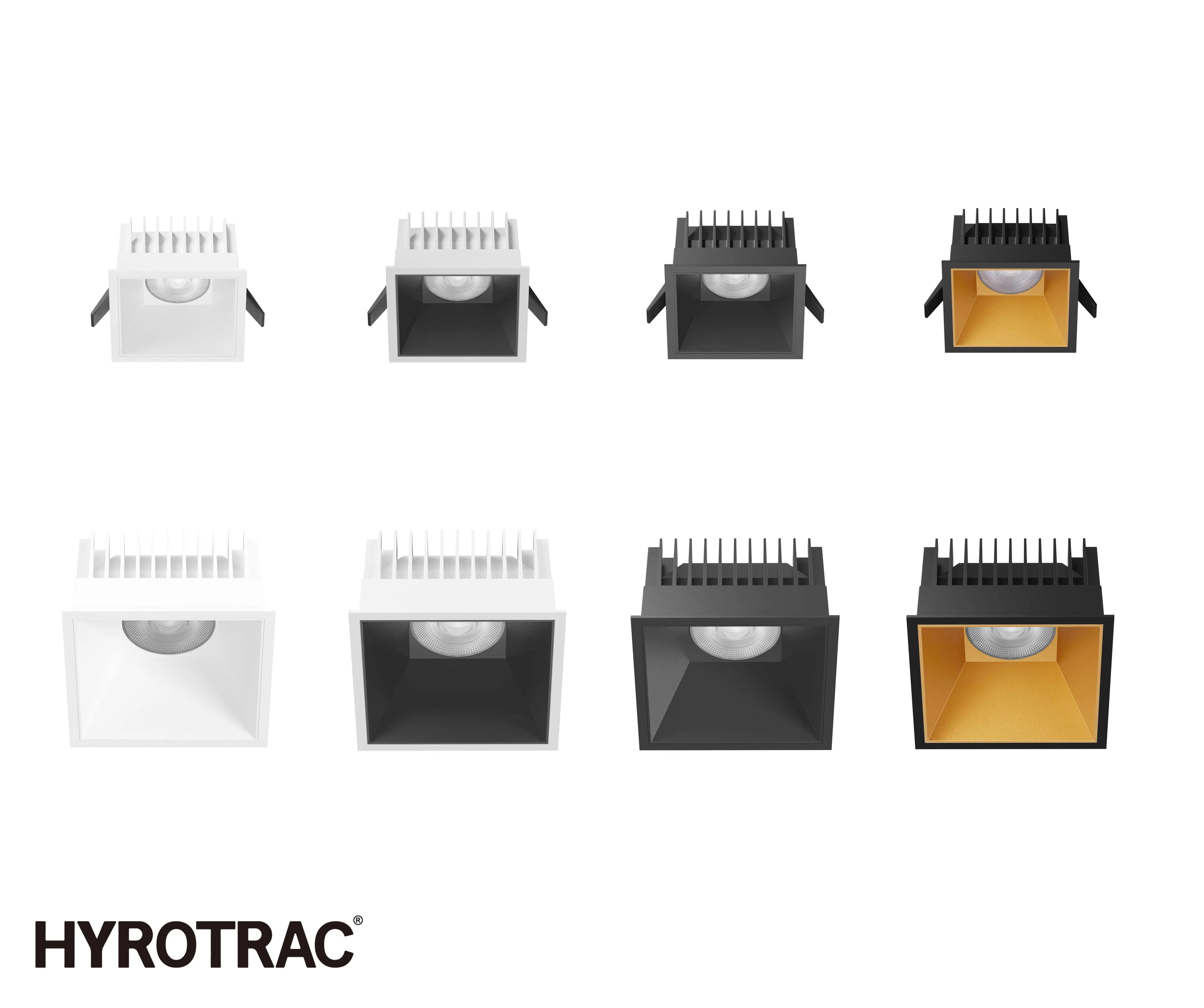 OEM/ODM Wholesale Dimmable Waterproof IP 54 10W-40W Customized COB Recessed LED Spotlight Ceiling Down Light LED Downlight