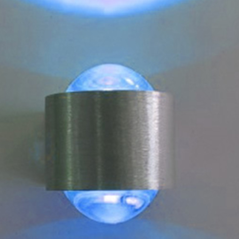 2W LED Wall Lamp AC110V/220V up and Down Acrylic Abajur Material Aluminum Sconce (WH-RC-17)