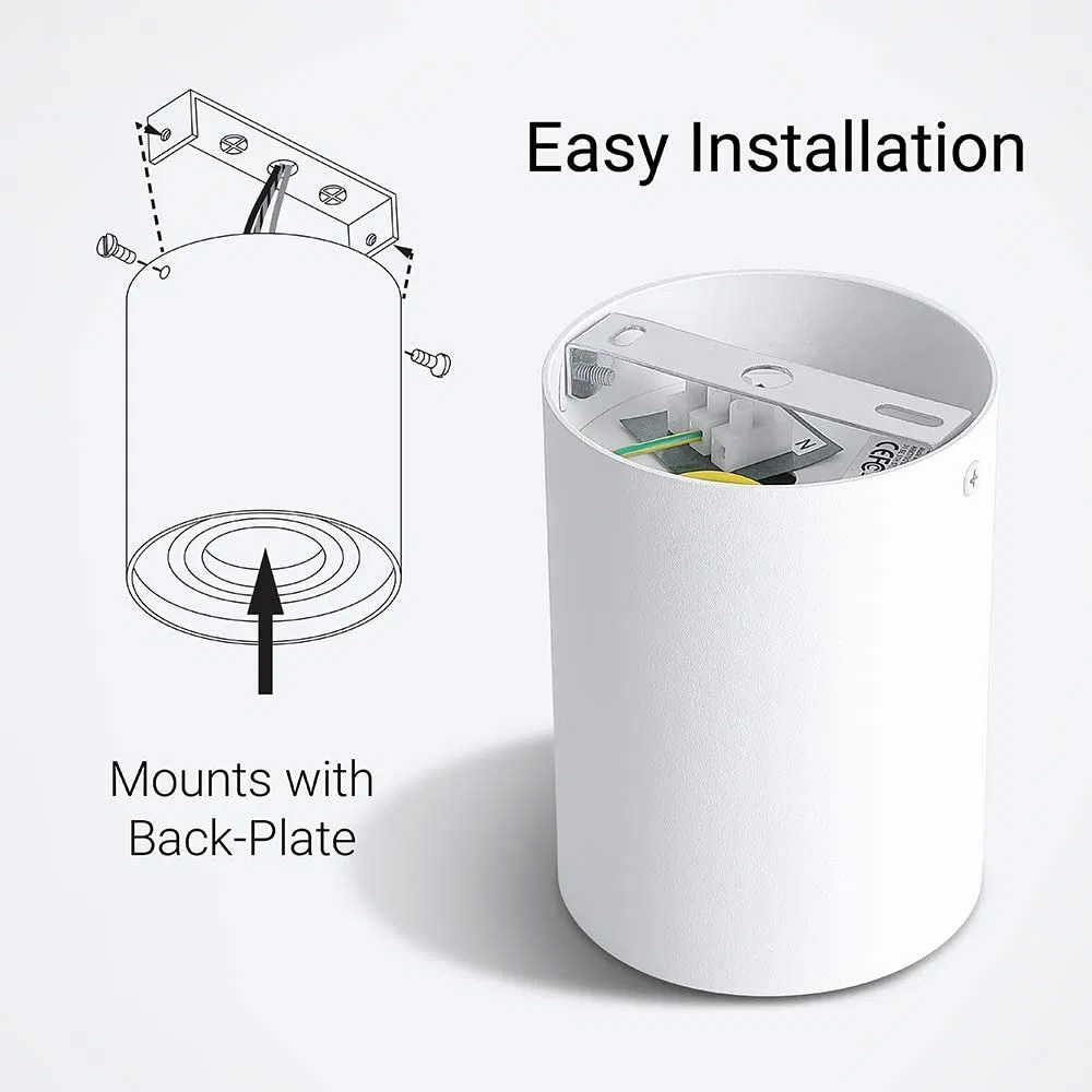 Surface Wall-Mounted Spot Light Ceiling Grille Square Downlight Bold Light Bean Gall Light No LED Ceiling Spots 705-C