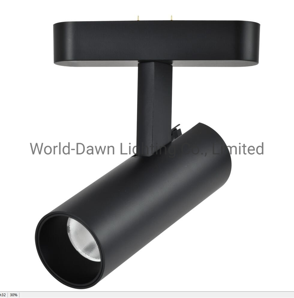 Surface Mounted Thin Type Dimmable Magnetic Track Lights CRI90 LED Linear Ceiling Pendant Light