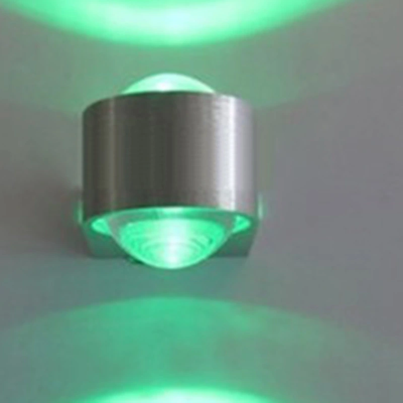 2W LED Wall Lamp AC110V/220V up and Down Acrylic Abajur Material Aluminum Sconce (WH-RC-17)