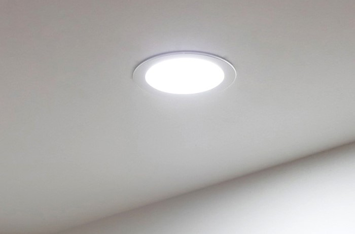 LED Panel Light 9W Slim Thin for Sale LED Ceiling Panel Light for House LED Round Recessed Ceiling Panel Down Light Bulb Lamp