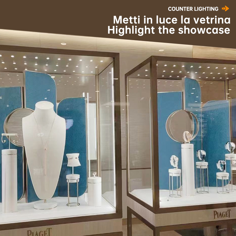 Focus-Adjustable Mini LED Track Light for Museum and Gallery Displays