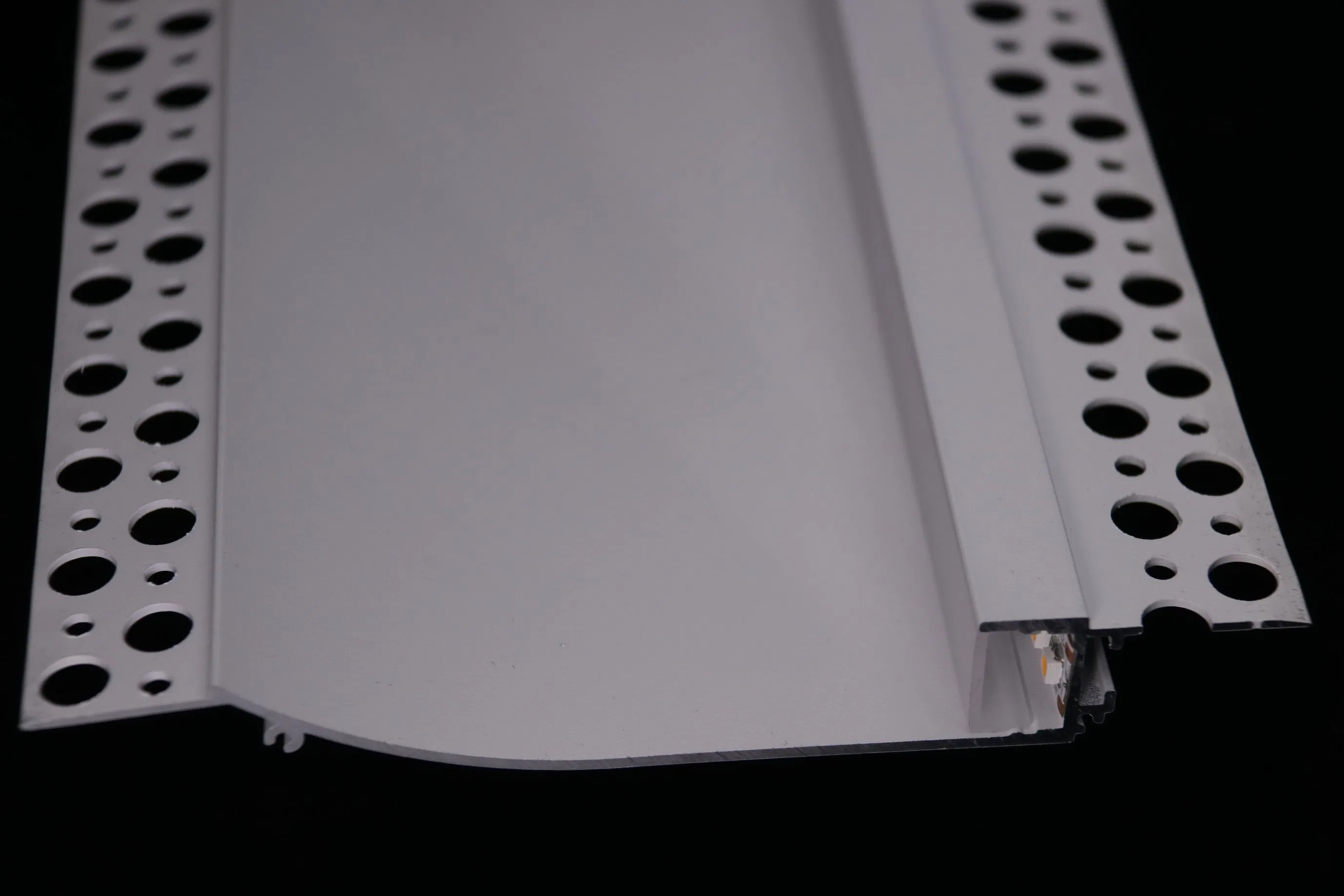 Al-C06 LED Aluminum Profile Art Downlight Indirect Lighting Cove Drywall Plaster Architecture Recessed Linear Light