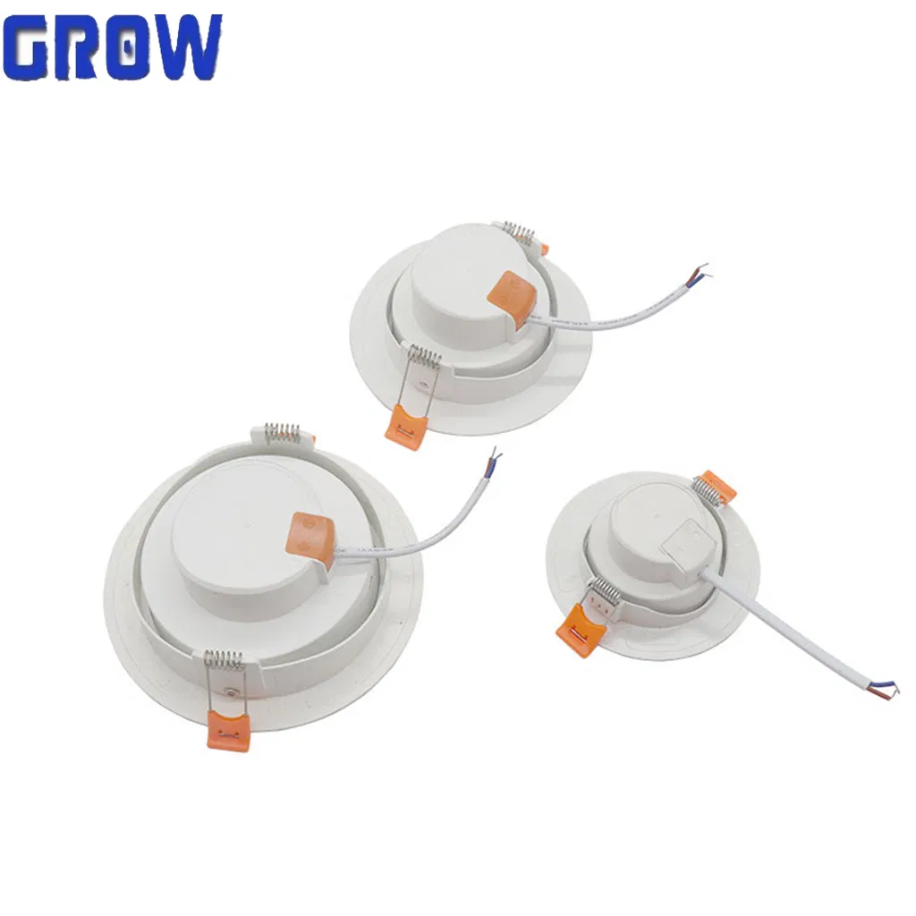 New CE RoHS Circular Recessed Ultra Slim LED Downlight 12W with Linear IC Driver Spotlight
