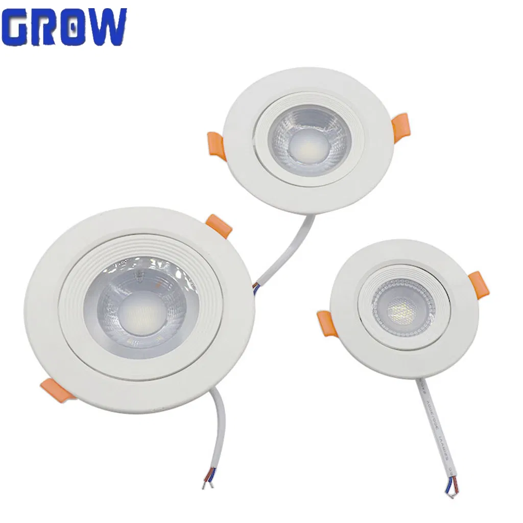 New CE RoHS Circular Recessed Ultra Slim LED Downlight 12W with Linear IC Driver Spotlight