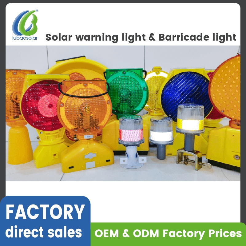 Solar LED Strobe Flashing Rotating Safety Beacon Emergency Traffic Road Portable Waterproof Warning Light