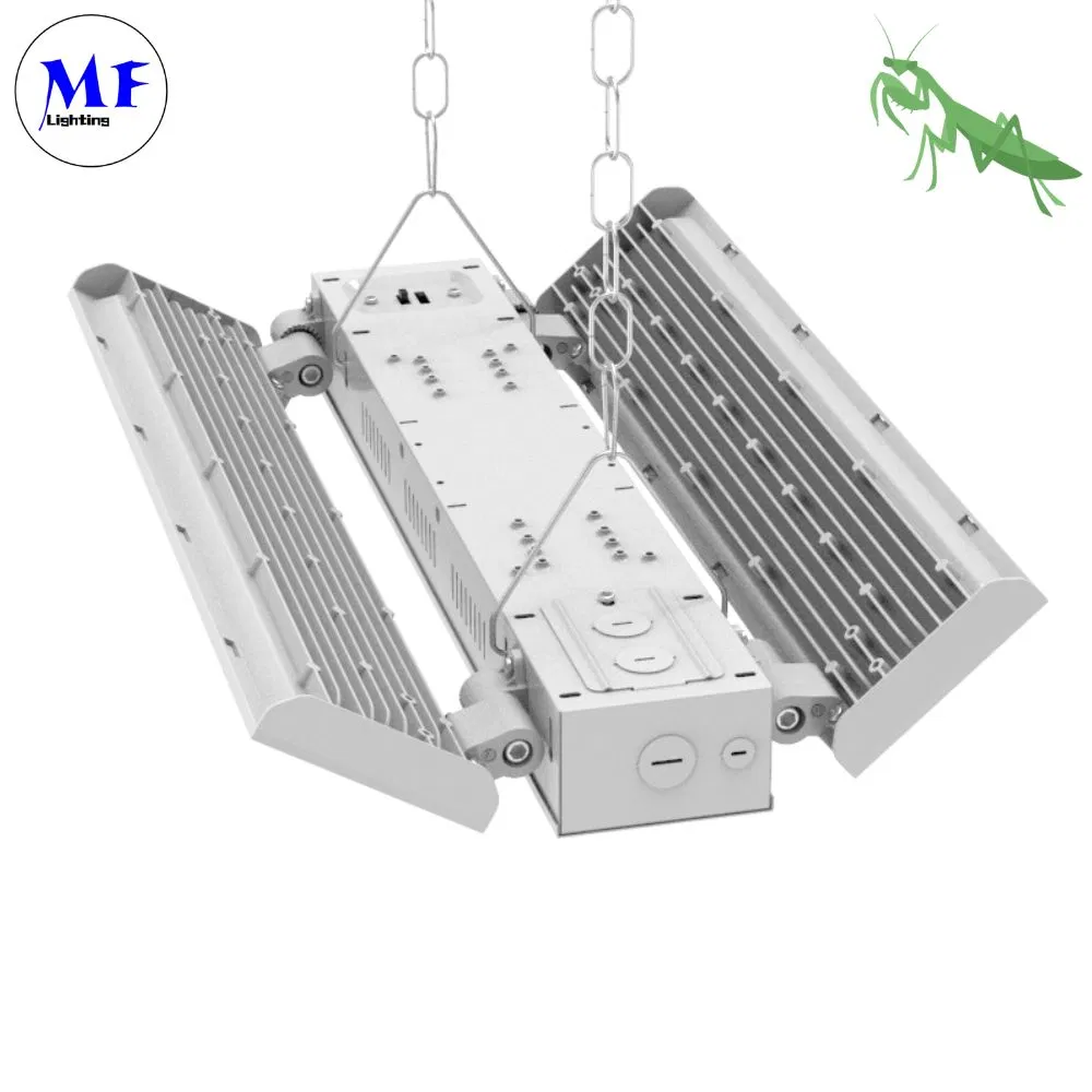 Factory Price 150W 0-10V Dimmable LED Linear High Bay Light with Daylight Sensor for Indoor Lighting