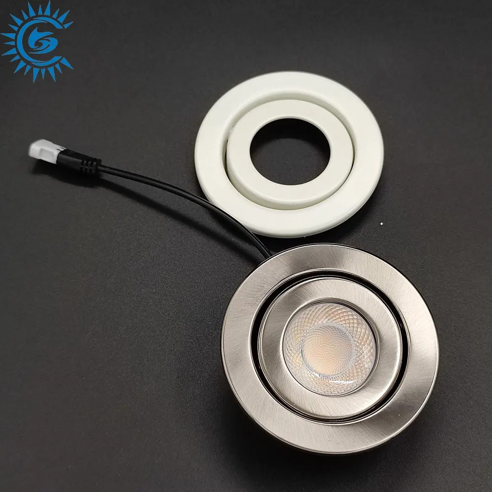 5W/7W Adjustable Lighting 8W 10W IP66 Round Recessed Surface Wall Mounted Gimbal Low Glare LED Downlight LED Ceiling Light