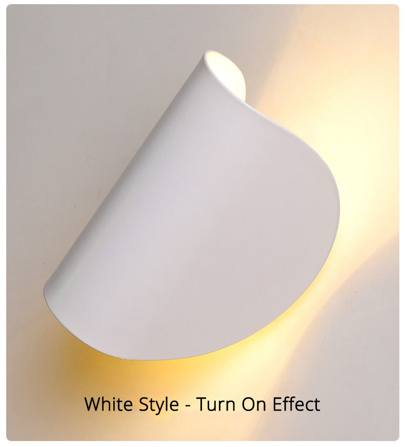 Italian Modern Minimalist Wall Lamp Living Room Creative Rotating Art Io LED Wall Sconce (WH-OR-211)