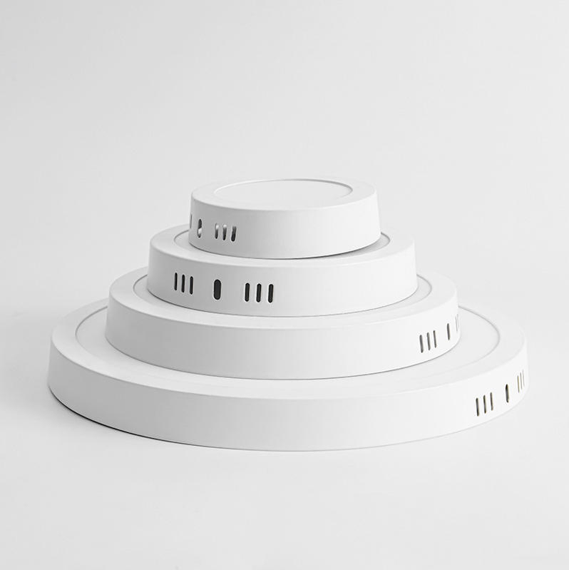 LED Downlight 18W 21cm Surface Mounted Ceiling Lamp AC 220V Round LED Panel Down Lights Spotlight for Living Room Lighting Downlight