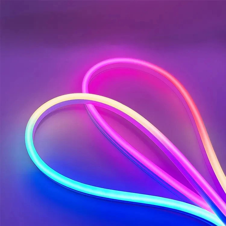 Pure Silicone 6mm 8mm 12mm Split Separate Silicone Neon Strip 12V Silicone LED Neon Tube Neon Lights