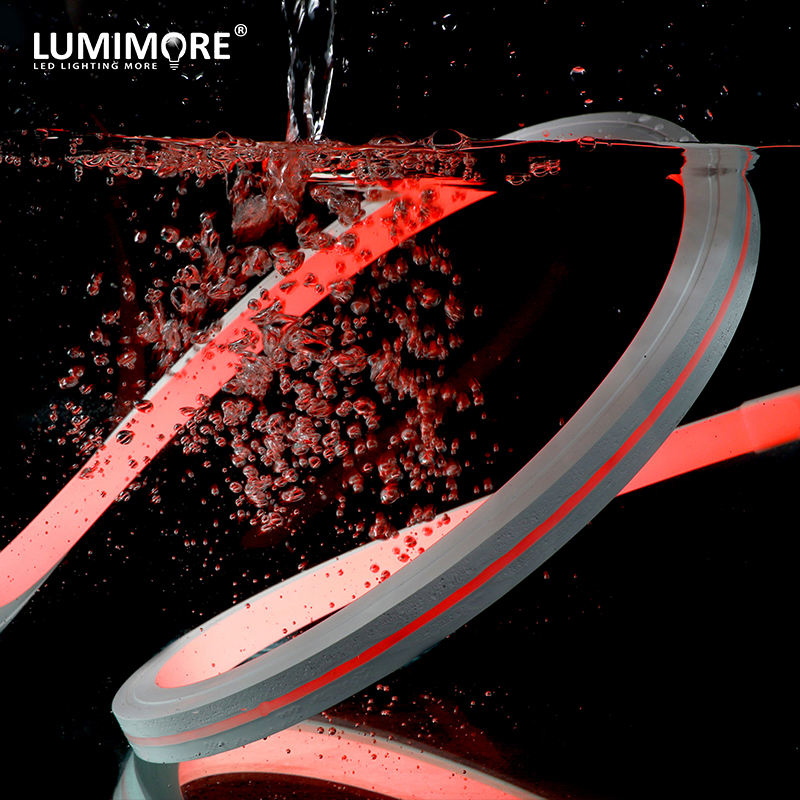 Waterproof IP68 Custom 24V Te1616 Cuttable Flexible LED Economic Solution Neon Facade Lighting