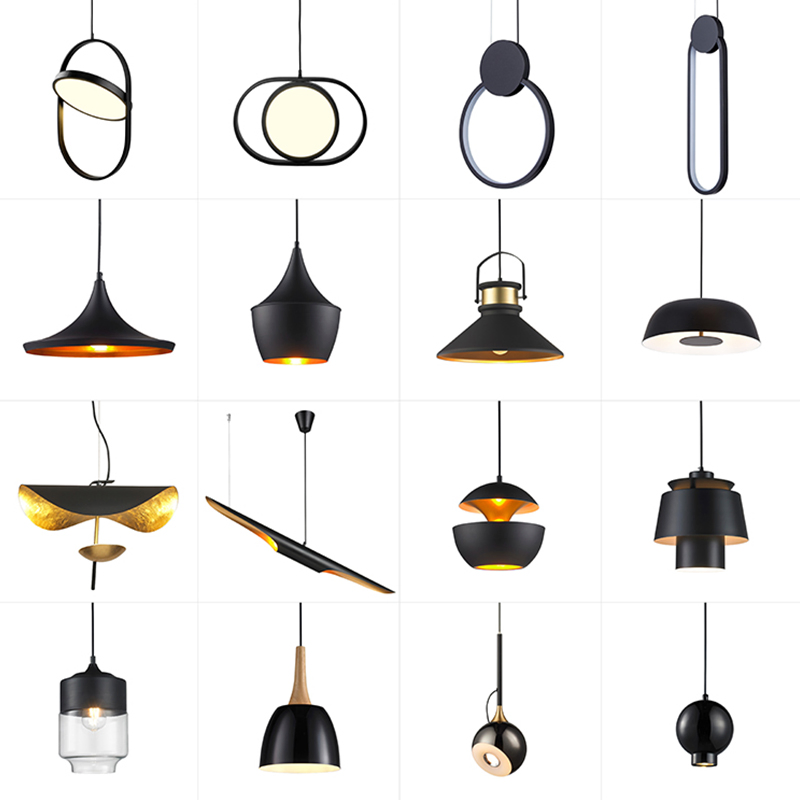 Nordic Style Interior Chandelier Home Decoration LED Pendant Lamp Glass Lights-Lighting