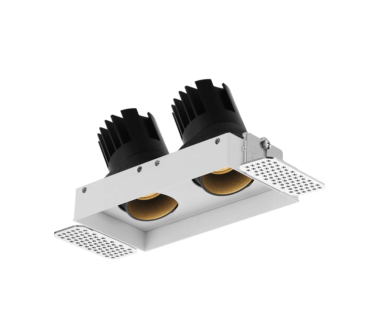 Powerful Bridgelux 2*15W LED Grille Light for Businesses