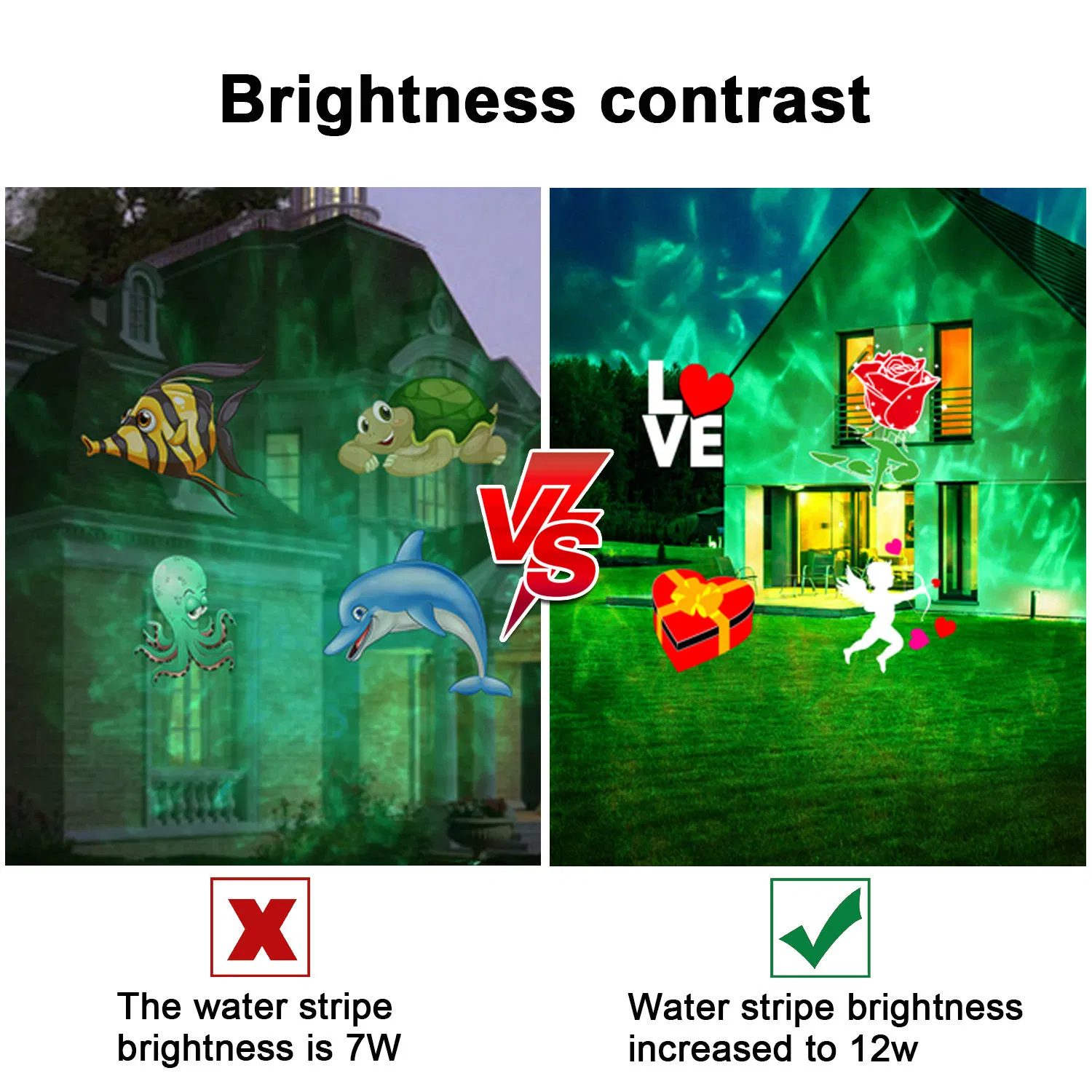 Night Lights for Kids Sky Cove Lamp 360 LED Music Projector Light