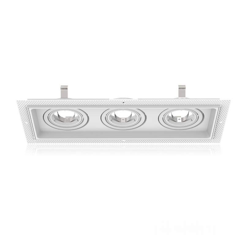 LED Grille Lamp Factory Directly 3-Lamp GU10 bulb New Down Light