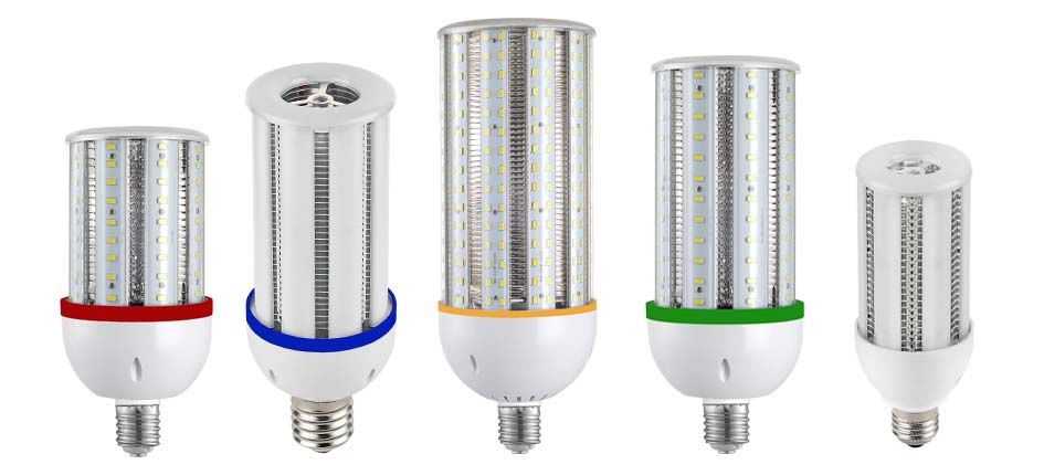E27 E40 OEM Support 5000K 6000K 20W 40W 60W LED Corn Light