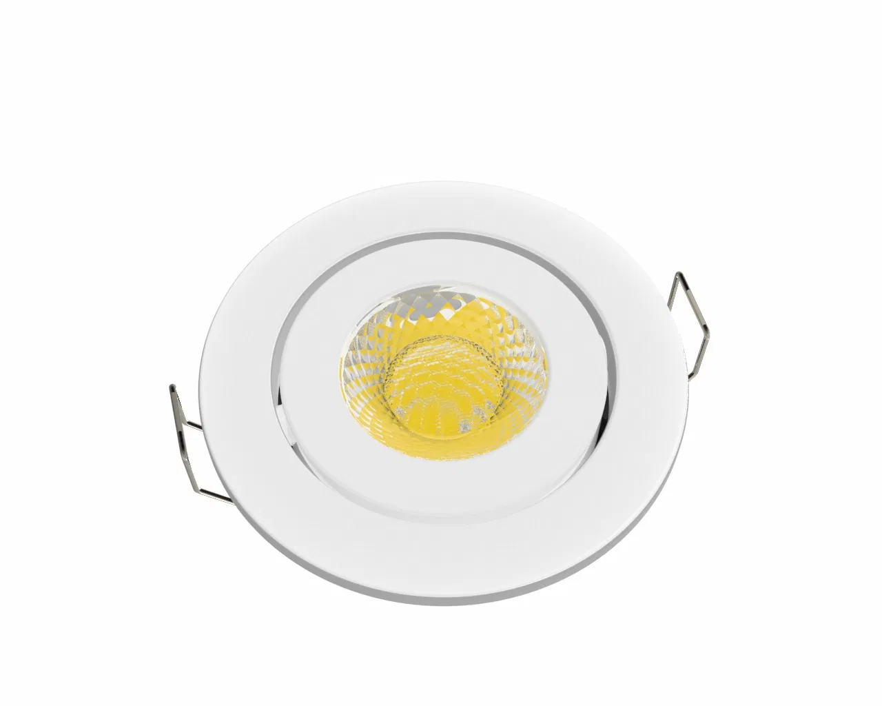 Free Sample LED 7W Triac Dimmable Indoor Lighting Spotlight COB Downlight