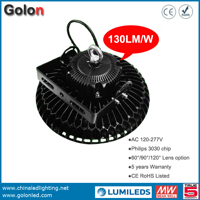 Factory Price 400W Metal Halide Lamp LED Replacement 130lm/W 13000lm 100W LED Low Bay Light