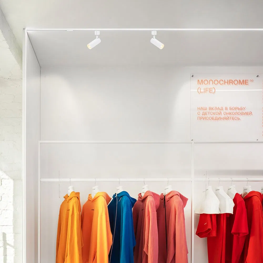 ETL Certified 40W COB LED Track Light - High Efficiency Interior Lighting