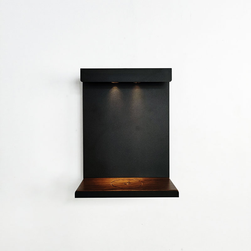 2023 Hot Sale LED Light Indoor Wood Wall Sconce for Bedroom, Bedside