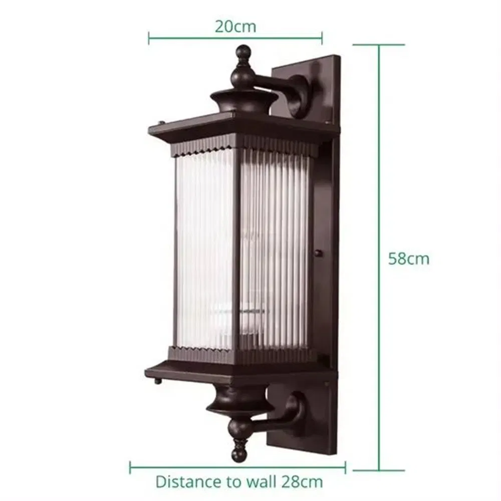 Elegant Outdoor Modern LED Wall Sconces for Bedroom and Living Room