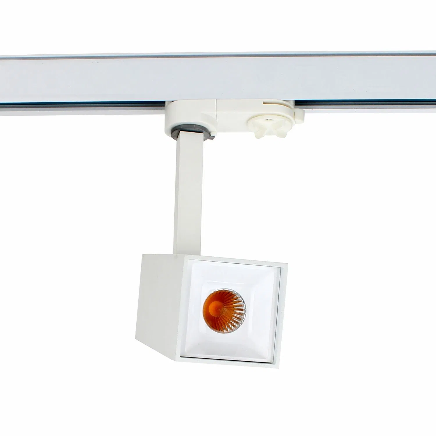 Aluminum Housing Square Pendent Light Dimmable LED Track Lighting System 2W COB