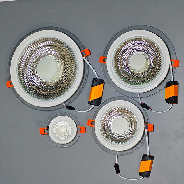 Hot Selling Slim Glass Recessed 6W 9W 12W 18W 24W 30W Double Color LED Glass Panel Light