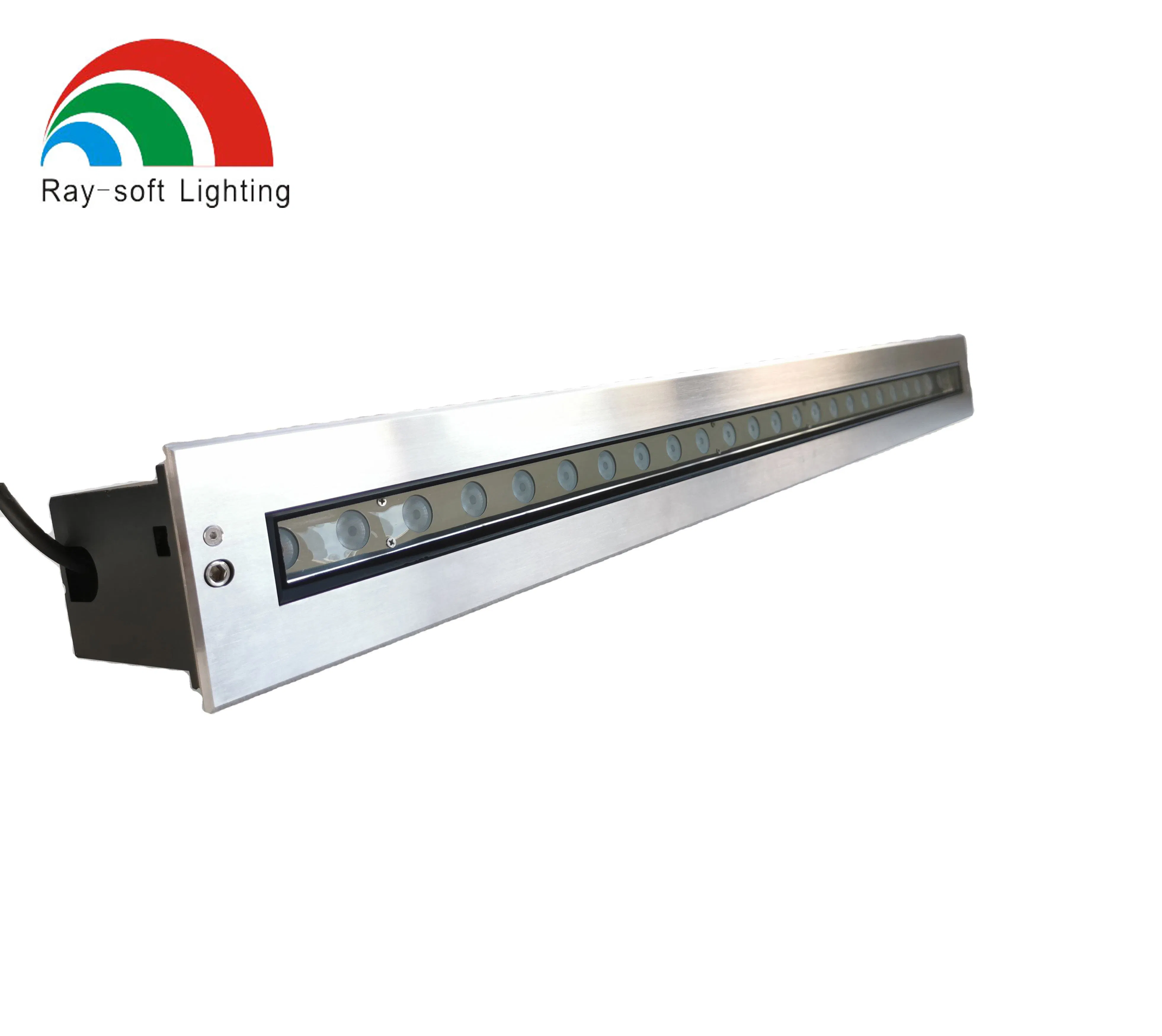 6W/9W/12W/18W/24W/36W LED Tiltable Adjustable Angle Linear IP67 Outdoor Floor Recessed Underground Garden Inground Wall Washer Light