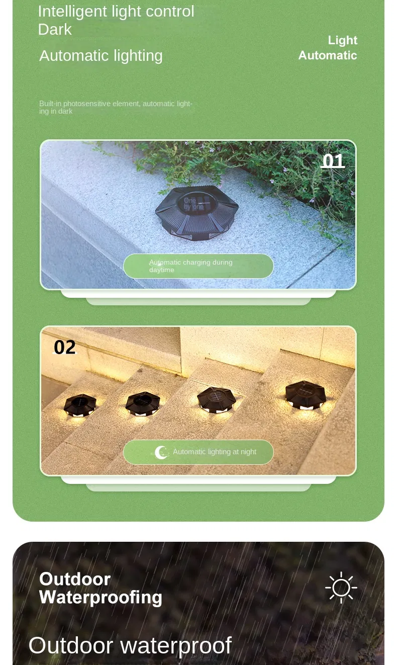 Solar LED Underground Light 4