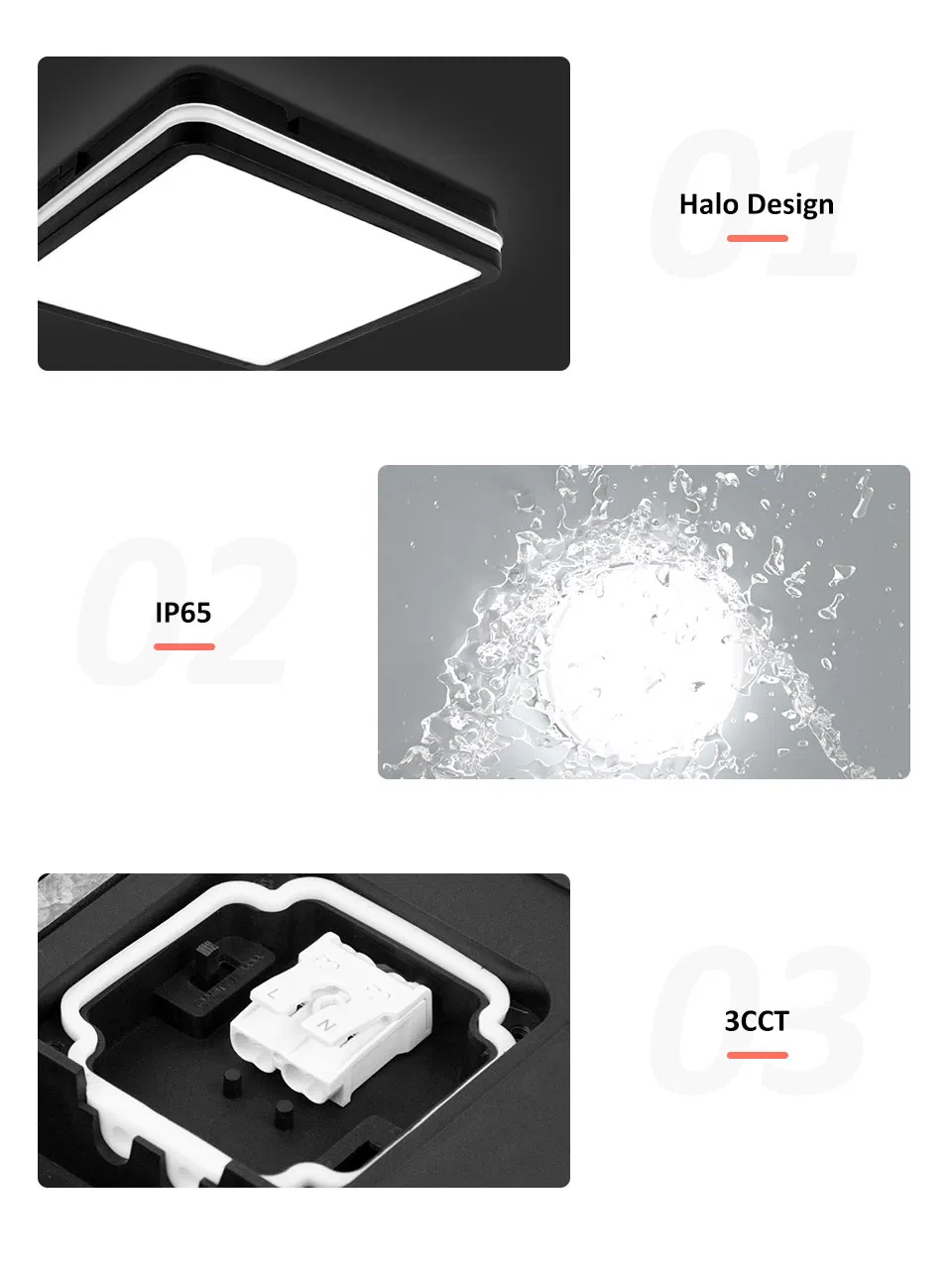 LED Ceiling Light Details