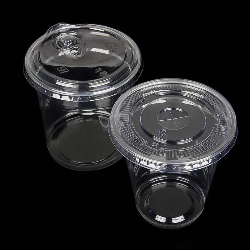 OEM PET coffee cup with flat lid Manufacturer, Supplier