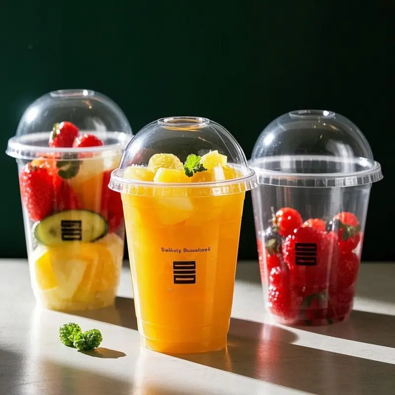 OEM PET Cups for cut fruit Service, Exporter