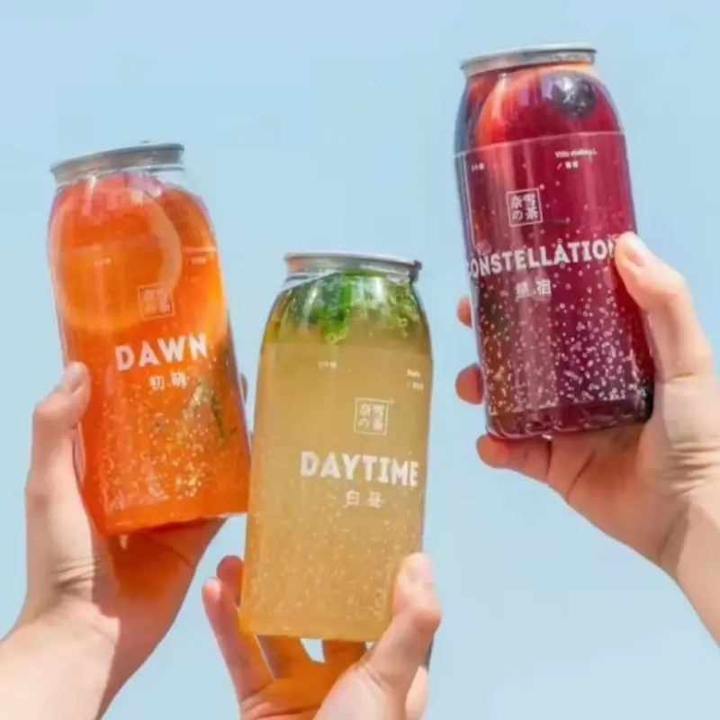 High-Quality PET Pop Can with aluminum lids Factories, Factory