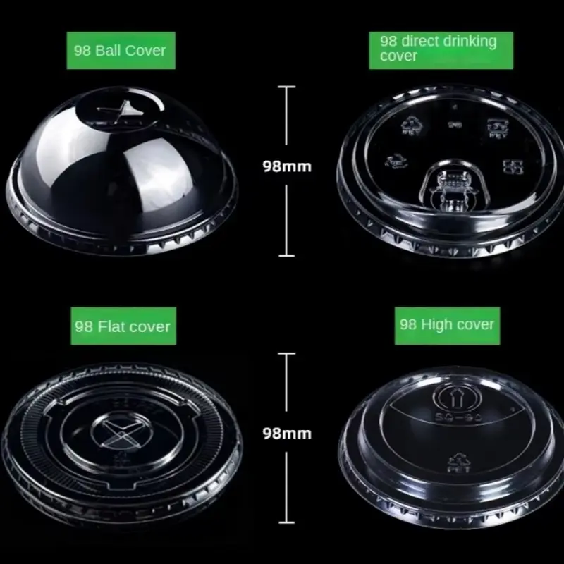 Wholesale Clear Plastic Cups With Lids Manufacturers, Factories