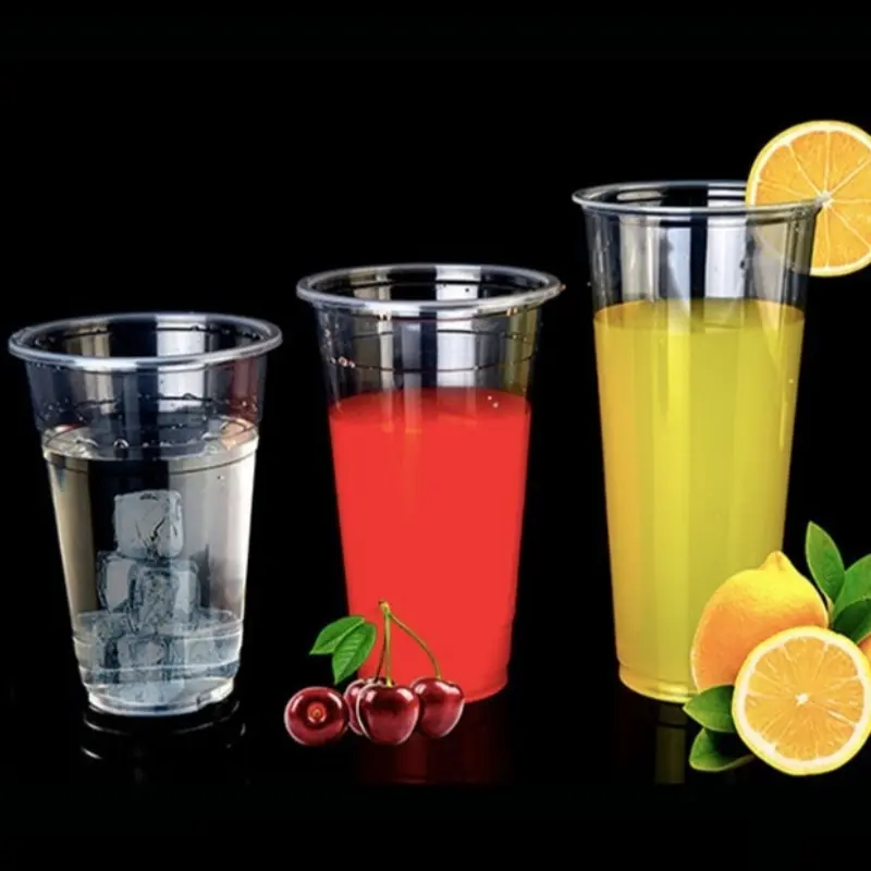 High-Quality Takeaway PET plastic cups with lids Suppliers, Service