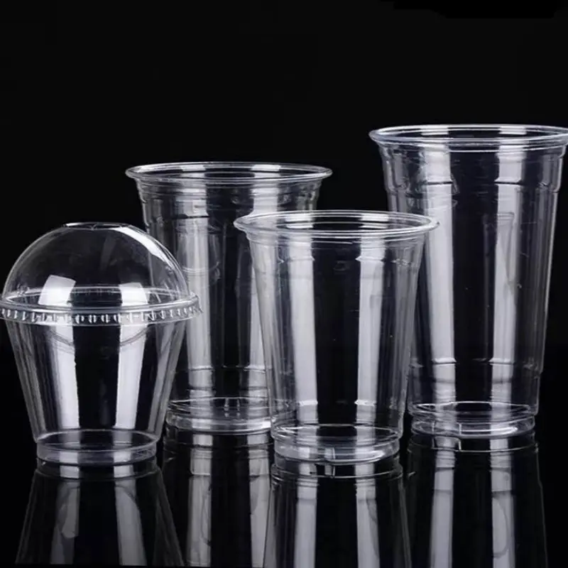 High-Quality Takeaway PET plastic cups with lids Suppliers, Service