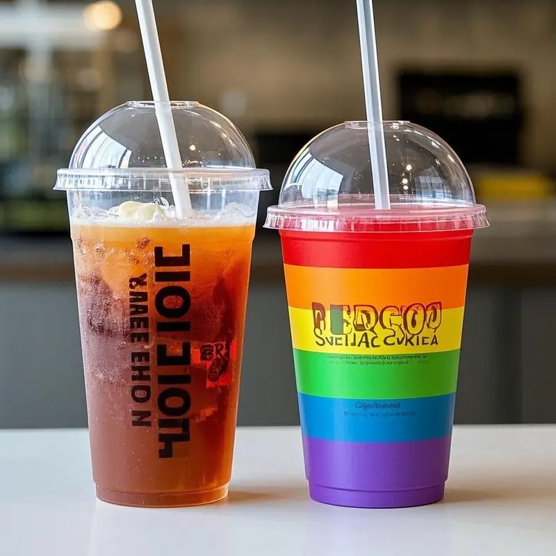 OEM Transparent clear RPET cups Manufacturer, Suppliers