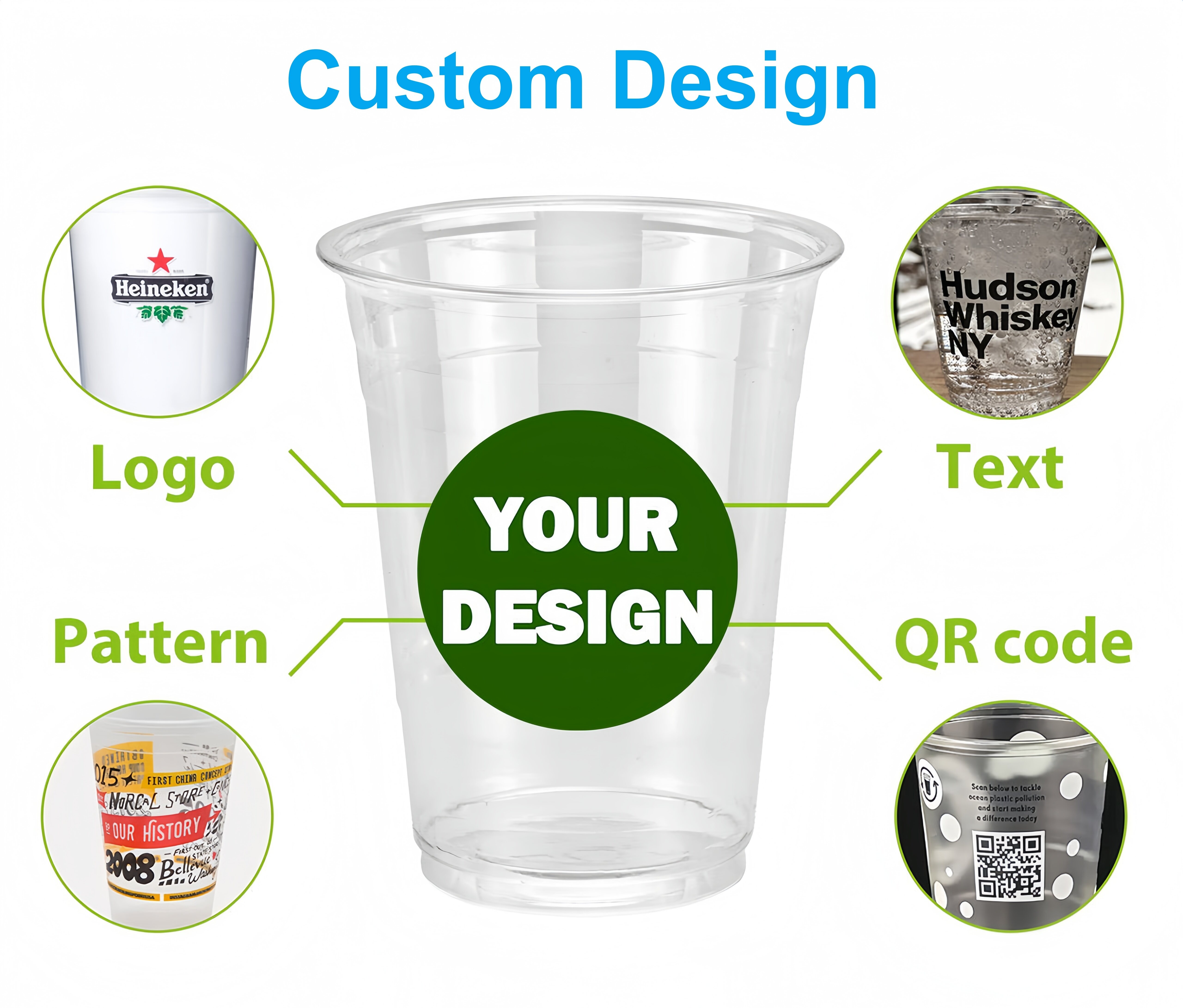 Industry Standard PET Cups