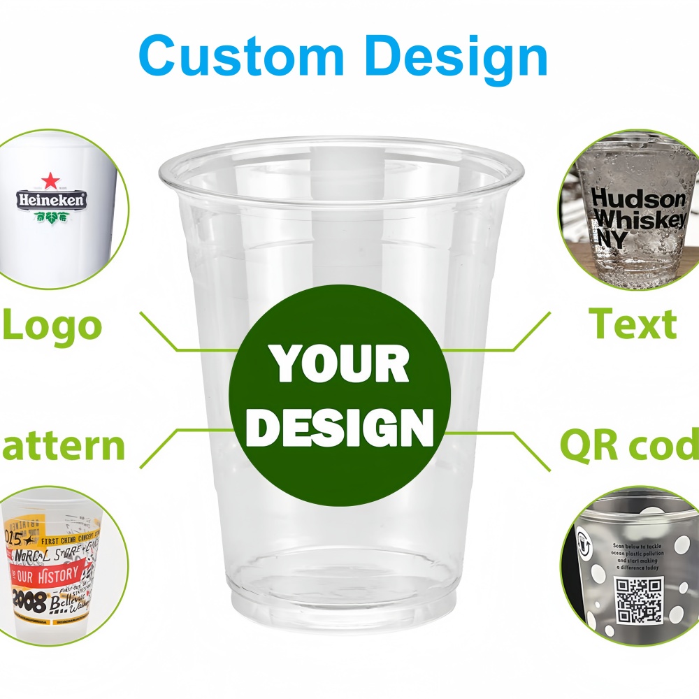 Printed PET Cups Design
